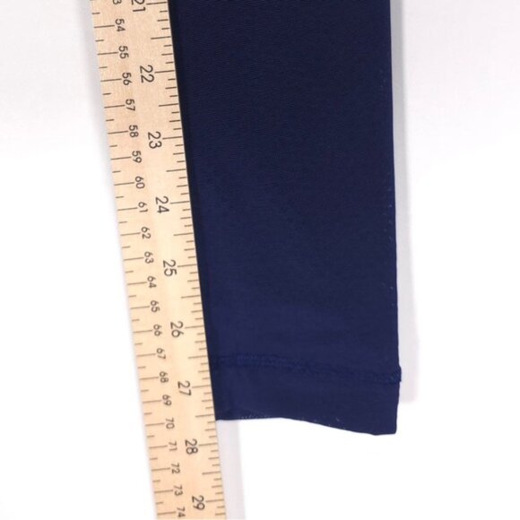 Lululemon Women’s All The Right Places Leggings Ankle‎ Mesh Navy Size 4 - Picture 6 of 10